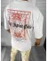 Tricou barbati alb, cu imprimeu pe spate, oversize 13045 O6-6.1