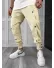 Pantaloni de trening bej, conici Y361 100-1.3