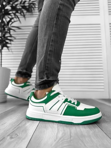 Adidasi barbati casual, verzi r907 T4-1