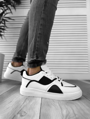 Adidasi barbati casual, albi R923 T6-3