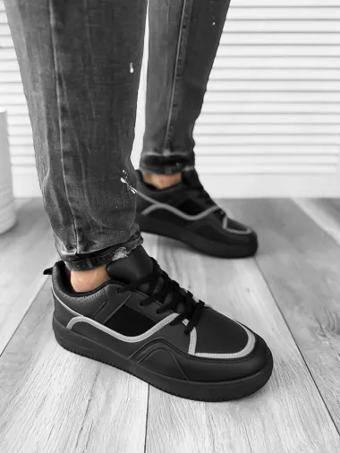 Adidasi barbati casual, negri R923 T5-3