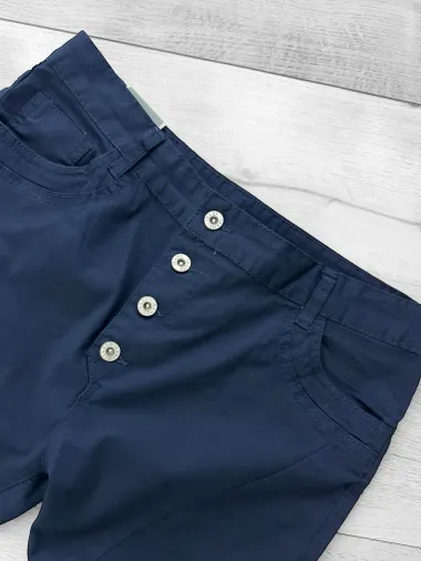 Pantaloni barbati casual bleumarin A8507 K8