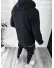Trening barbati slim fit, negru, Pantaloni + Hanorac T12932 P20-1.1
