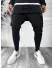 Trening barbati slim fit, negru, Pantaloni + Hanorac T12932 P20-1.1