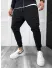 Trening barbati slim fit, negru, Pantaloni + Hanorac T12933 27-3.2