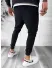Trening barbati slim fit, negru, Pantaloni + Hanorac T12933 27-3.2