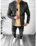 Geaca barbati neagra piele ecologica B2826 76*