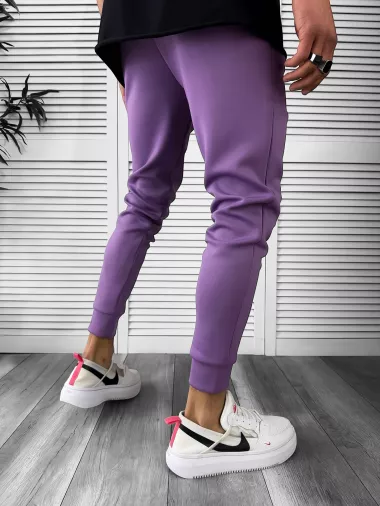 Pantaloni de trening, silon, mov, 12616 P20-3.2