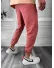 Trening barbati maro oversize cu imprimeu pantaloni + bluza 12918 P18-4.3