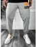 Trening barbati negru oversize cu imprimeu pantaloni + bluza 12918 P18-3.1