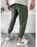Trening barbati gri/kaki pantaloni + tricou oversize 13029 O4-1.2*