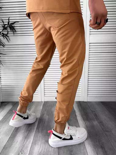 Pantaloni de trening maro 13032 25-4.2