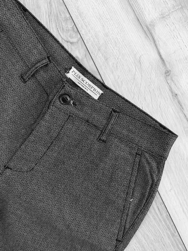 Pantaloni barbati casual gri 7114 O2-5.2