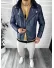 Geaca barbati bleumarin piele ecologica B2821 U3-3