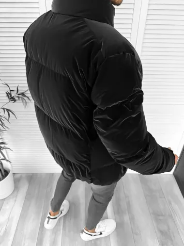 Geaca barbati groasa neagra de iarna 123449 57-3