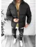 Geaca barbati de iarna neagra 2317 T57-3