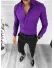 Camasa barbati mov inchis slim fit 12991 1-6