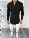 Camasa barbati neagra slim fit 12999 5-5