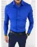 Camasa barbati albastra slim fit 13004 W19-3 Camasa barbati albastra slim fit 13004 W19-3