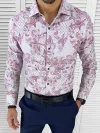 Camasa barbati cu imprimeu slim fit 13005