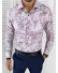 Camasa barbati cu imprimeu slim fit 13005