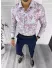 Camasa barbati cu imprimeu slim fit 13005