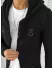 Cardigan barbati negru cu gluga slim fit ZR T3615 P19-4.3
