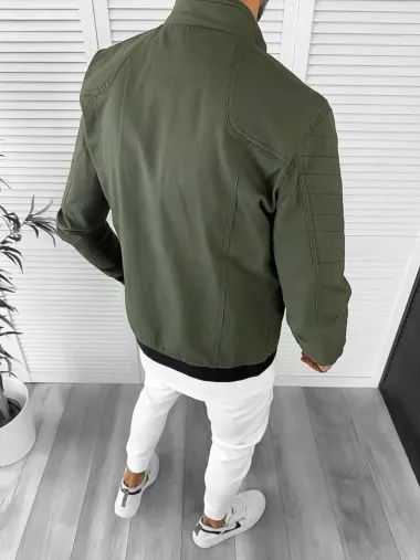 Geaca barbati de toamna, kaki 12971 Z35