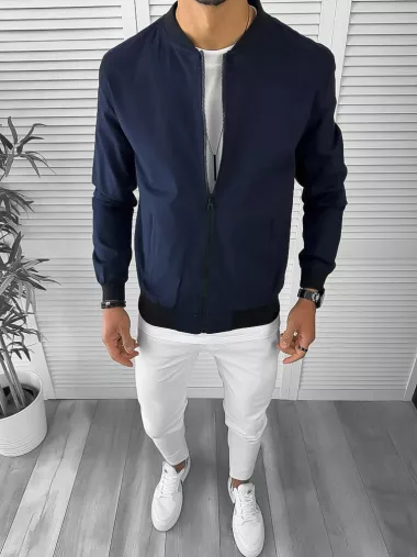 Geaca barbati de toamna, bleumarin 12970 Z35