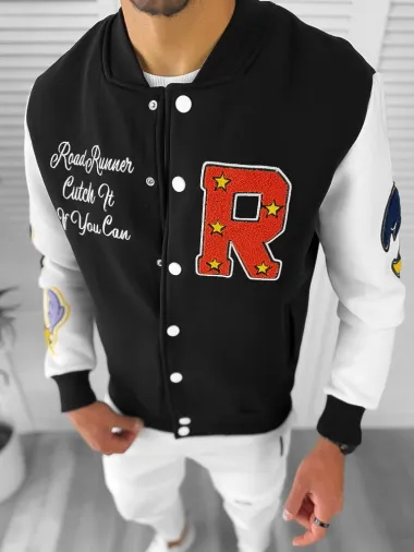 Geaca barbati de toamna cu imprimeu K185 O3-4.2