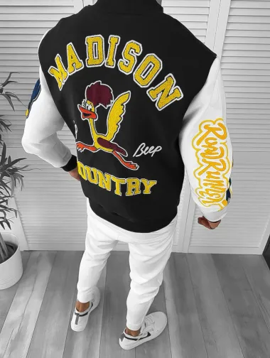 Geaca barbati de toamna cu imprimeu K185 O3-4.2