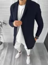 Cardigan barbati bleumarin slim fit ZR T3557 K16