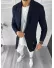 Cardigan barbati bleumarin slim fit ZR T3557 P18-4.3