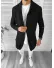 Cardigan barbati negru slim fit ZR T3557 O3-2.3
