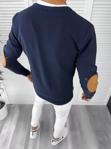 Bluza barbati bleumarin slim fit 12975 D8-1