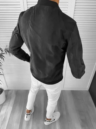 Geaca barbati de toamna, neagra 12973 66b