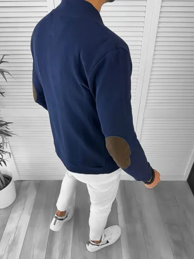 Bluza barbati bleumarin slim fit 12977 N7-4.3