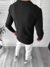 Bluza barbati neagra slim fit 2557 80-3