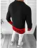 Pulover barbati gros slim fit negru ZR T3580 i6-1.3