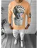 Bluza barbati portocalie slim fit K404 P19-2.2 Bluza barbati portocalie slim fit K404 P19-2.2