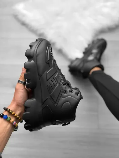 Ghete barbati negre 11925 N9-4