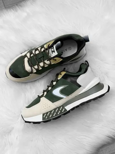 Adidasi barbati casual, kaki A105 N8-3