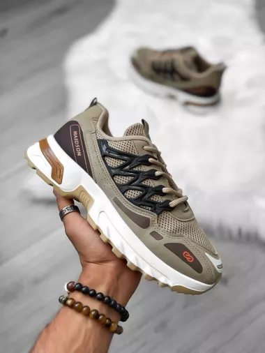 Adidasi barbati casual, bej A106 N9-3