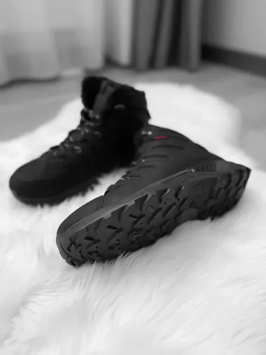 Bocanci barbati imblaniti negri A76 T53-2