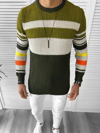 Pulover barbati gros slim fit ZR T3576 110-3.3