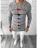 Pulover barbati gros slim fit gri T3587 91-2 27-4 E~