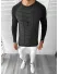 Pulover barbati slim fit negru T3706 Y11