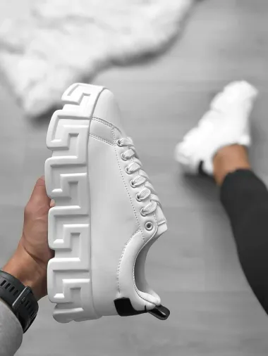 Adidasi barbati VSC Greca albi 082 T15-2