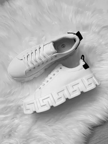 Adidasi barbati VSC Greca albi 082 T15-2