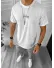 Tricou barbati slim fit alb 12957 41-3.3